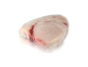 Frozen Seafood Skin On Boneless Steak Swordfish, 10 Pound - 1 each.