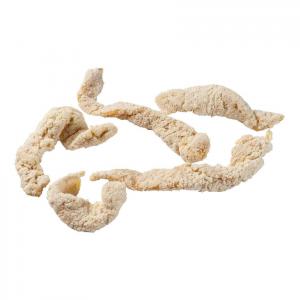Pana Pesca Breaded Jumbo Clam Strip, 5 Pound - 2 per case.