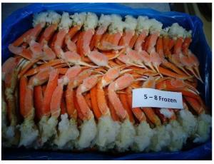 Frozen Seafood Canadian Gulf Snow Crab Clusters, 30 Pound - 1 each.