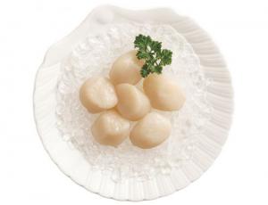 Frozen Seafood Premium 20 to 30 Count Dry Sea Scallops, 5 Pound - 2 per case.