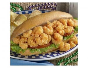 Tampa Maid Dipt'N Dusted Louisiana Style Popcorn Shrimp, 6 x 2 lb Case