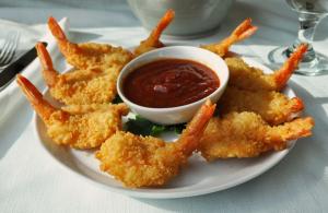 Tampa Bay Fisheries 16-20 Raw Breaded Butterfly Tail On Shrimp (12 lbs, 1 Pack)