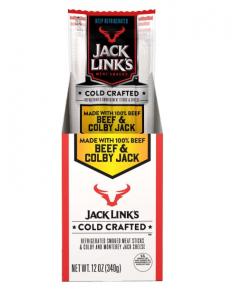 Jack Link'S Original Beef & Colby Jack Cheese Sticks, 8X1.5Oz./Pack (2 Cases)