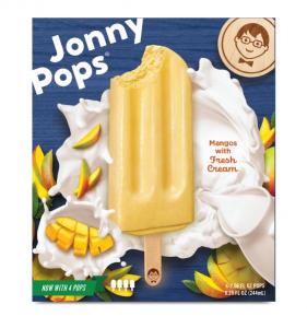 Jonnypops Smoothie Pops Mango & Creme 4 Each - (Pack Of 6)