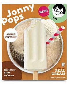 Jonnypops Smoothie Pops Root Beer Float And Cream 4 Each - (Pack Of 6)