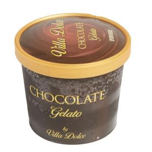 Villa Dolce Dark Chocolate Gelato 3.6 Ounce Portion, 3.6Oz. (Pack Of 24)