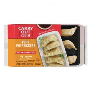 Carry Out Cuisine Pork Potsticker, 6.95Oz./Pack (Pack Of 6)