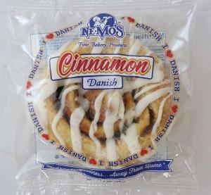 Nemo'S Round Cinnamon Danish, 4Oz. (Pack Of 12)