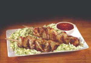 Expresco Fully Cooked Chicken Thigh Skewer, 24Ct. (Pack Of 2)