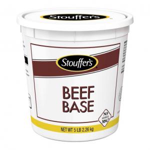 Nestle Stouffers No Added MSG Beef Base, 5 Pound - 4 per case.