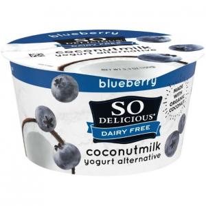 So Delicious Dairy Free Cultured Organic Coconut Blueberry Yogurt, 5.3Oz./ (Pack Of 12)