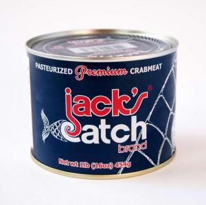 Jacks Catch Premium Colossal Crab, 1Lb./Can (Pack Of 12)