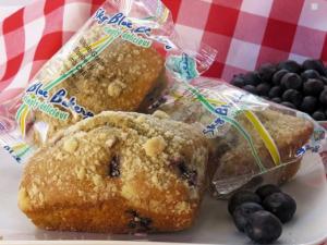 Sky Blue Foods Blueberry Crumb Loaf Whole Grain 3Oz (Pack Of 72)