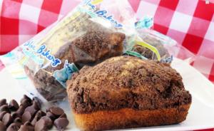 Sky Blue Foods Chocolate Chip Loaf Whole Grain 3Oz (Pack Of 72)