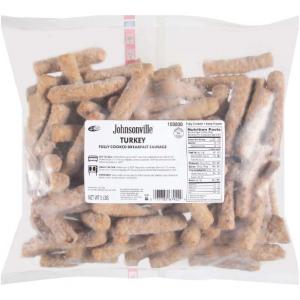 Johnsonville Sausage Cooked Turkey Breakfast Sausage Link 5Lbs (2 Per Case)