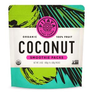Pitaya Plus Organic Coconut Smoothie Packs 14Oz (Pack Of 8)