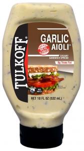 Tulkoff Garlic Aioli 18Oz (8 Per Case)