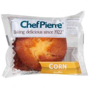 Chef Pierre Muffin Corn Individually Wrapped 4.75 Oz (Pack of 24)