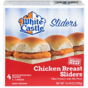 White Castle Chicken Sandwich 10.44 Oz x 6 (Pack of 4)