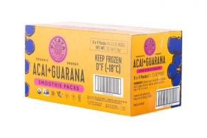 Pitaya Plus Organic Acai Guarana Smoothie Case 14 Oz (Pack of 8)
