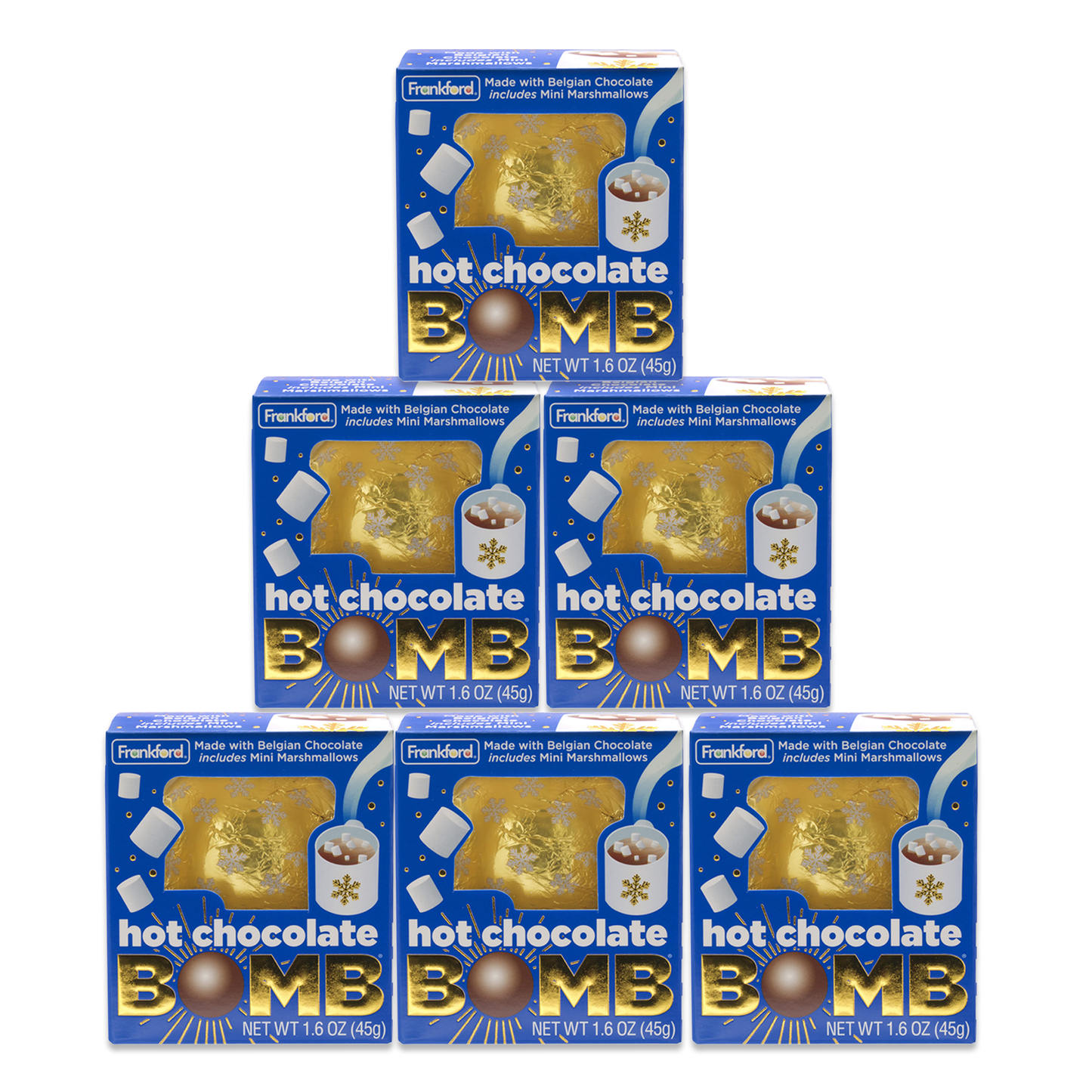 Hot Chocolate Bomb Original Pack of 6