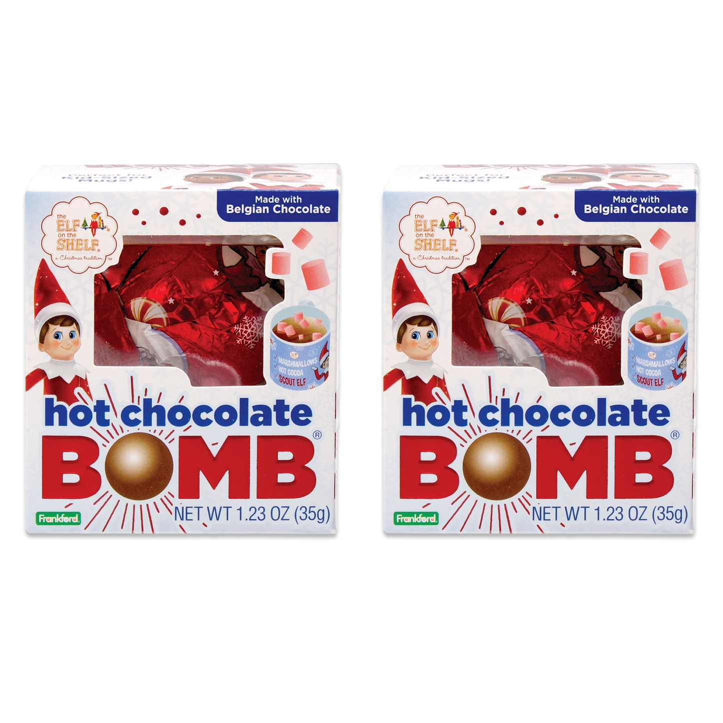 Elf on the Shelf Hot Chocolate Bombs Pack of 2
