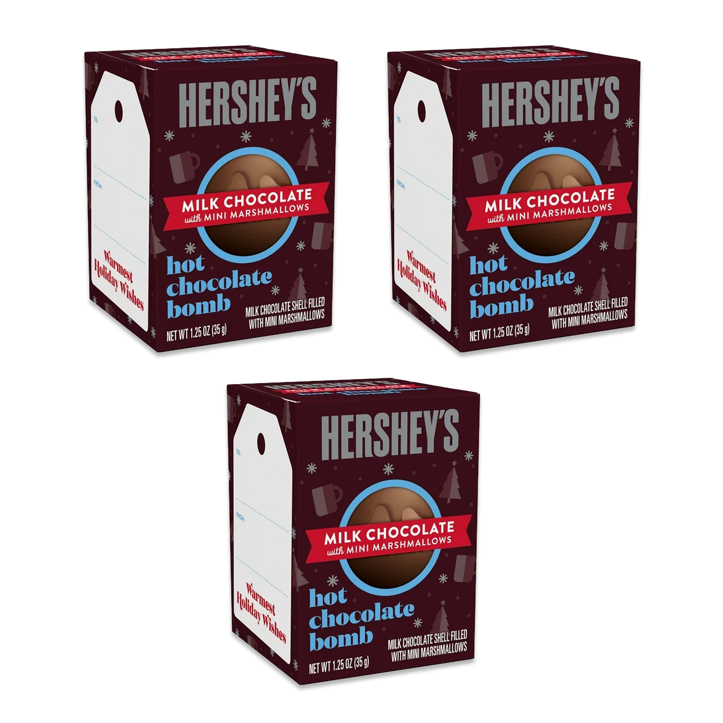 Hershey's Hot Chocolate Bombs Pack of 3