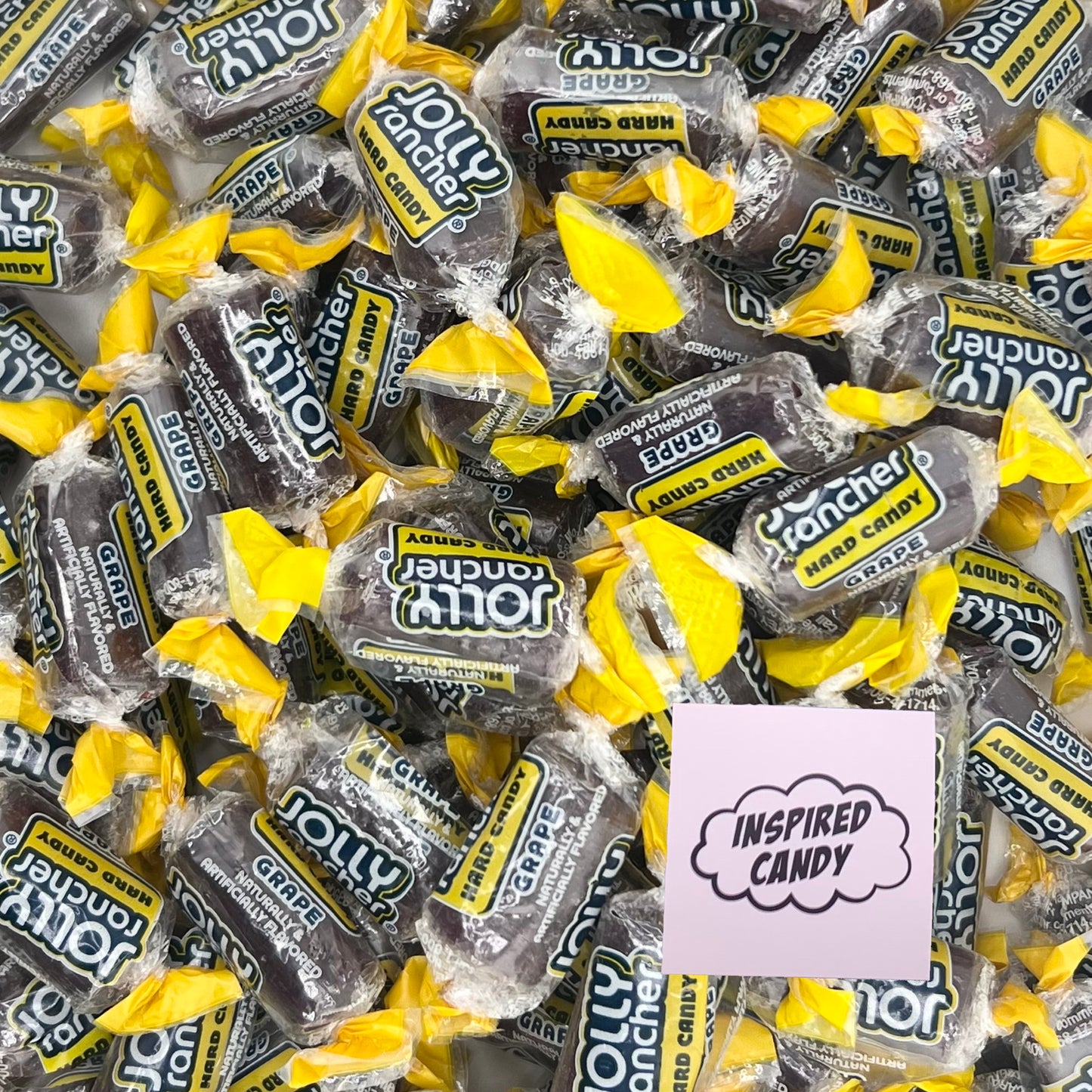 Grape Jolly Ranchers Hard Candy Bulk 5lb Bag, Jolly Rancher Grape Candy by Inspired Candy.