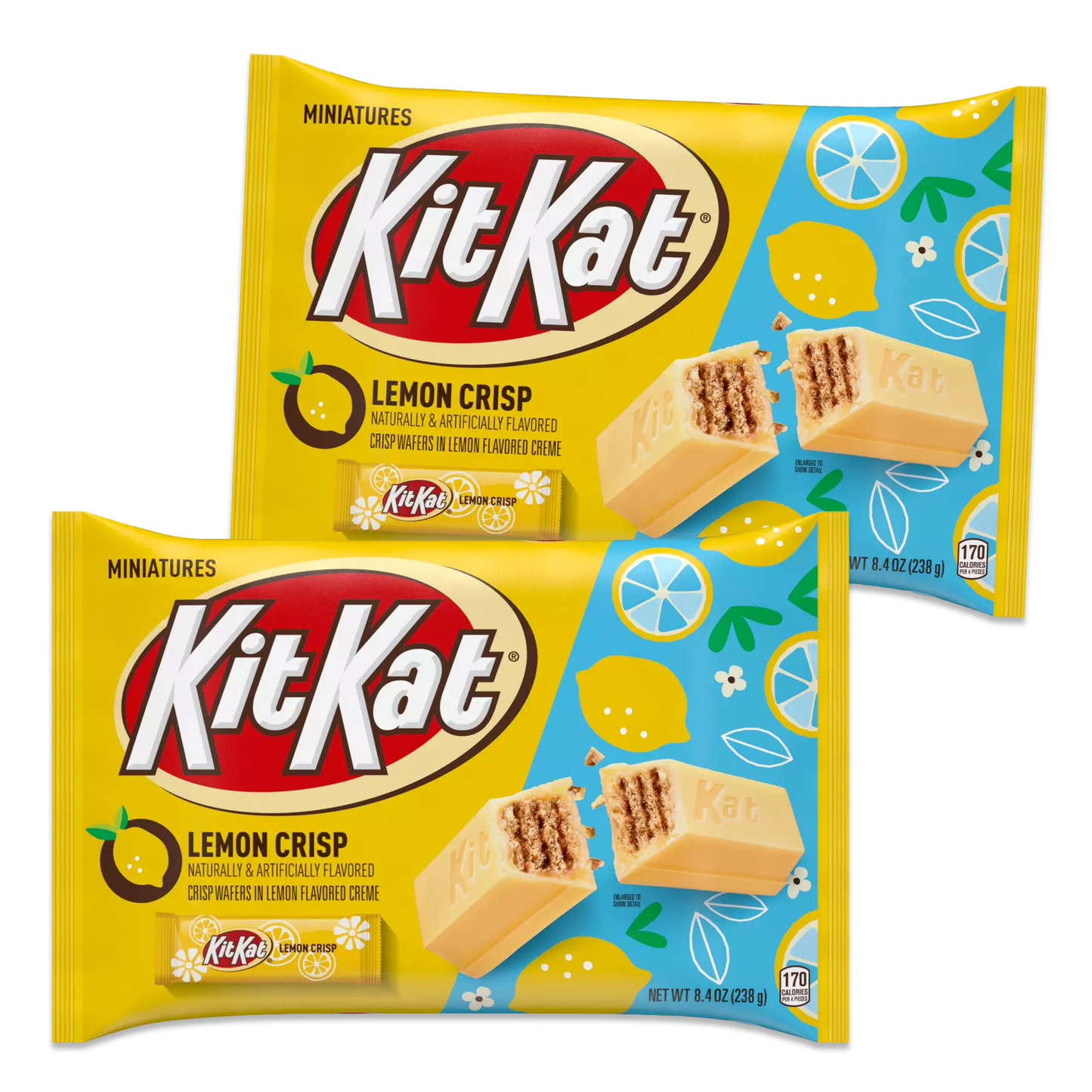 Lemon Kit Kat Bars 2 x 8.4oz Bags. Easter Candy Kit Kat Candy Bars, Kitkat Candy Bars, Kit Kat Mini, Kit Kats, Kit Kat Bulk, White Kit Kat, Mini Kit Kat, Easter Kit Kat, Lemon Crisp Flavored Kit Kat