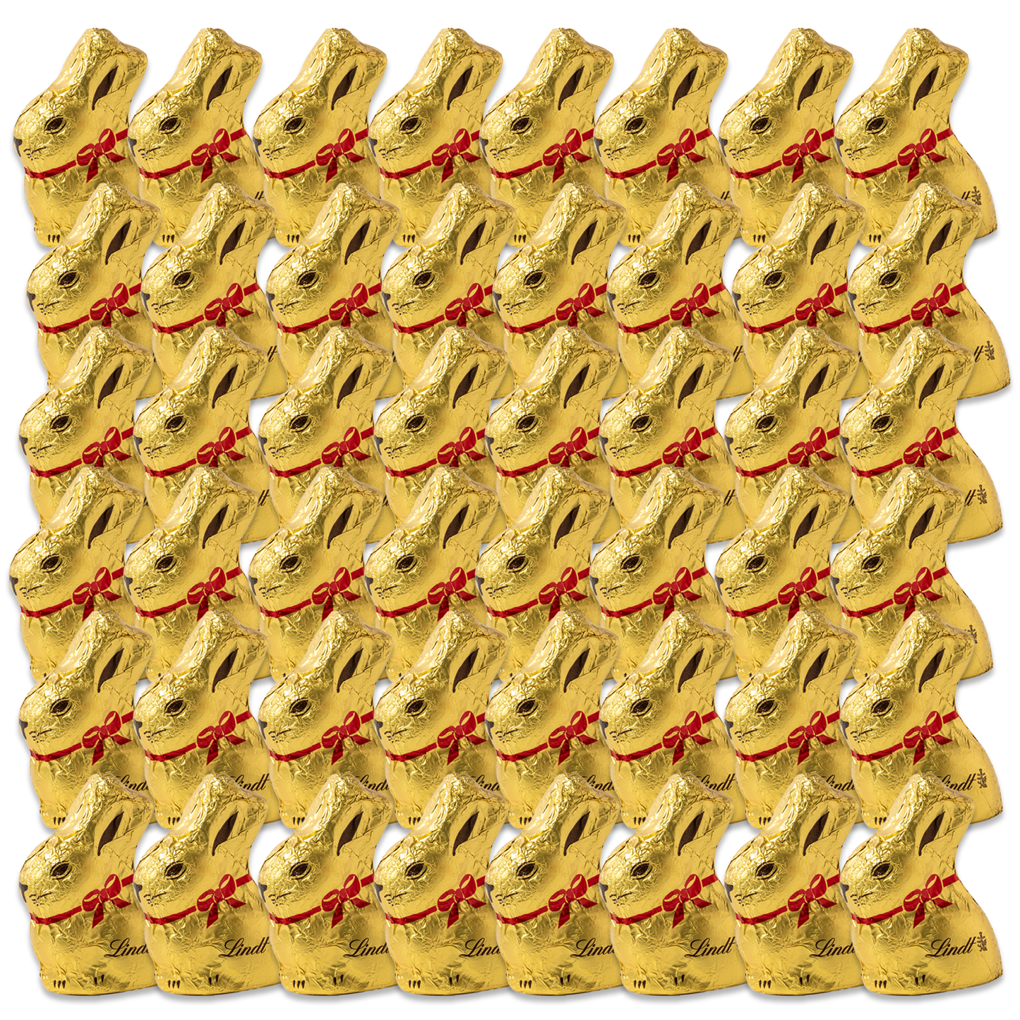 Milk Chocolate Easter Chocolate Bunny Mini 48 Pack. Chocolate Easter Bunny Candy, Gold Bunny, Easter Bunny Chocolate Bulk, Chocolate Bunnies Bulk 48 Pack of 0.34oz Bunnies