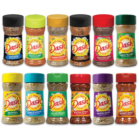 Mrs Dash Salt-Free Seasoning Variety Pack - 12 Premium Flavors Gift Set