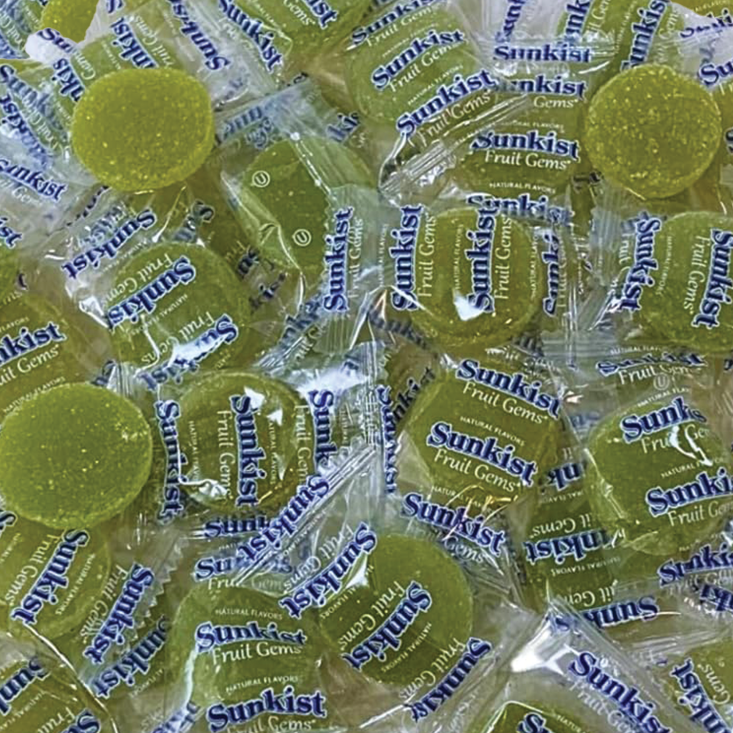 Sunkist Fruit Gems Lime 1lb Bag