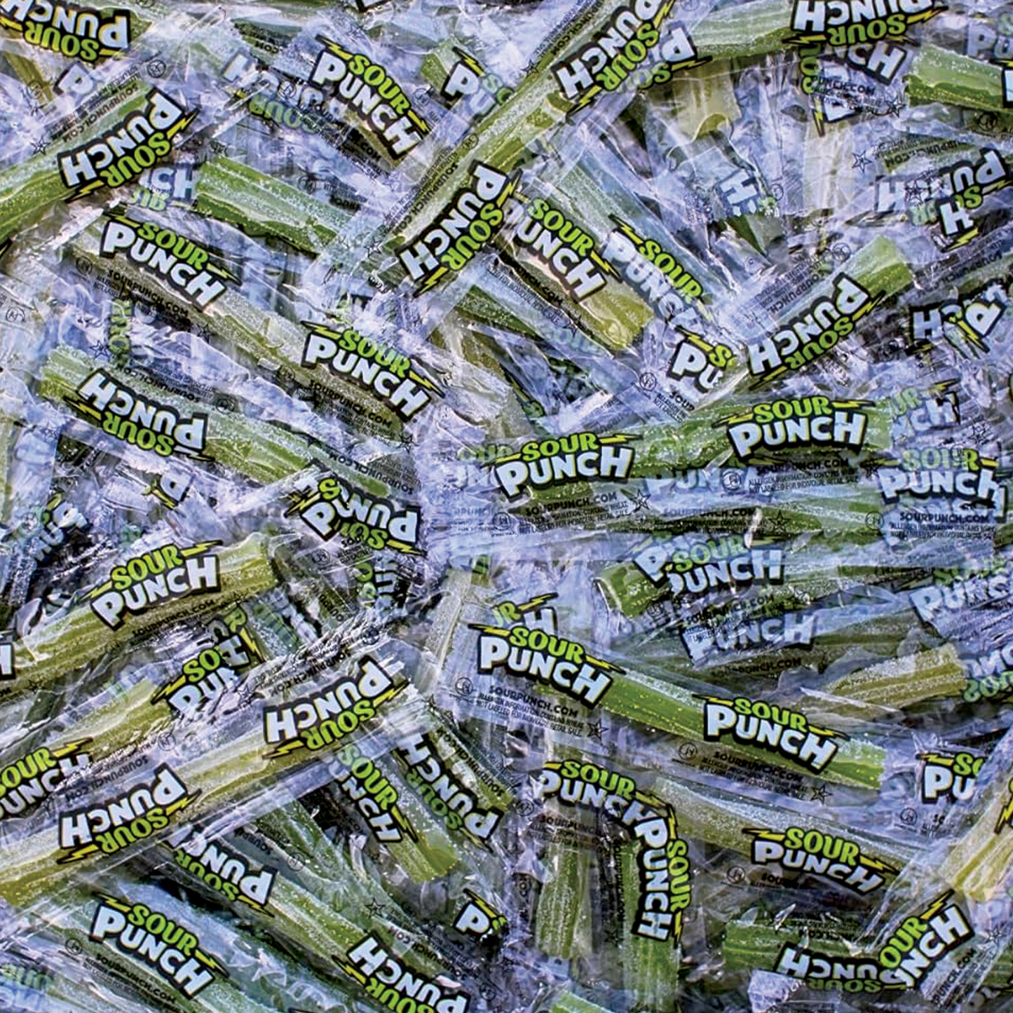 Sour Punch Twists All Green Apple 1lb Bag