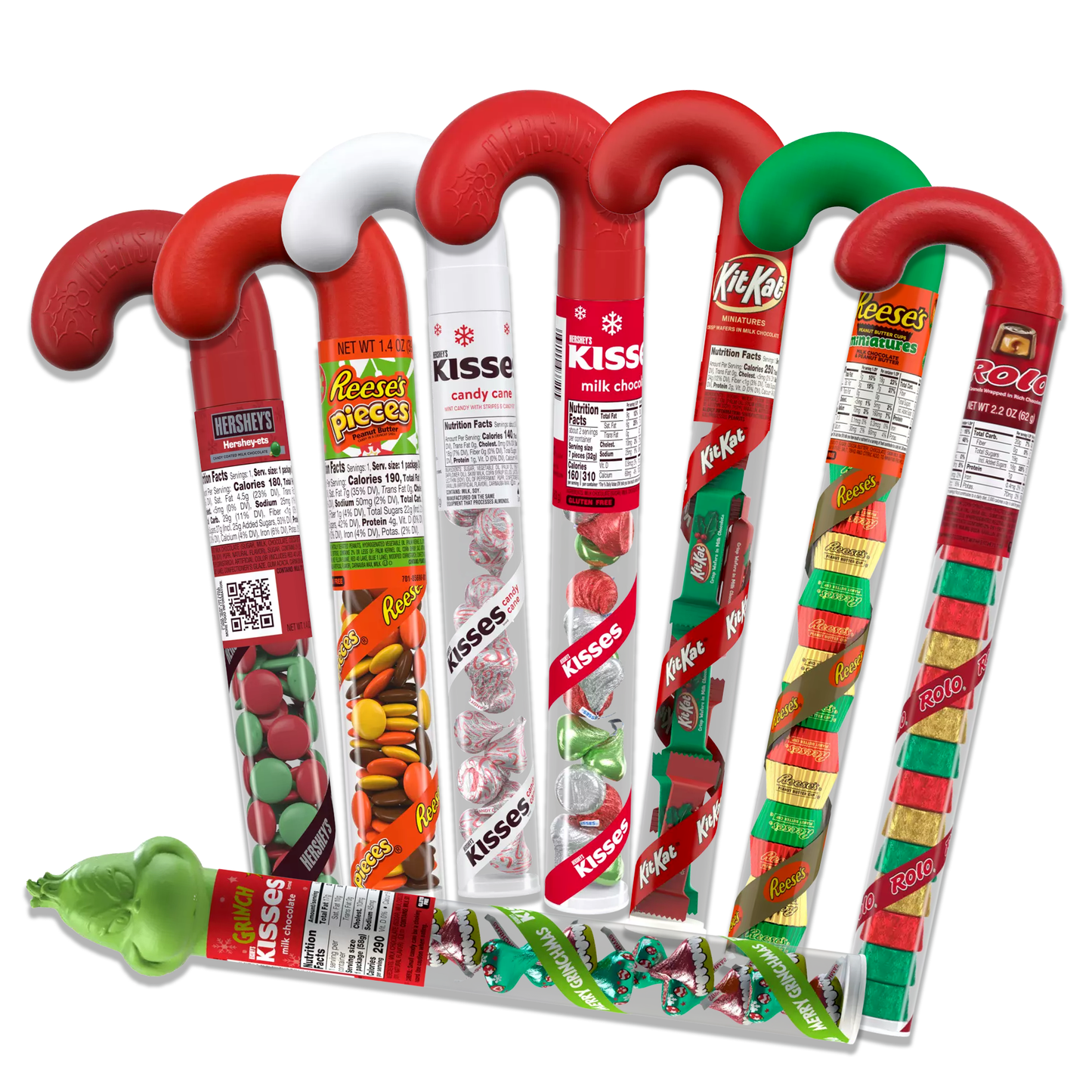 Ultimate Candy Cane Tube Variety Pack of 8