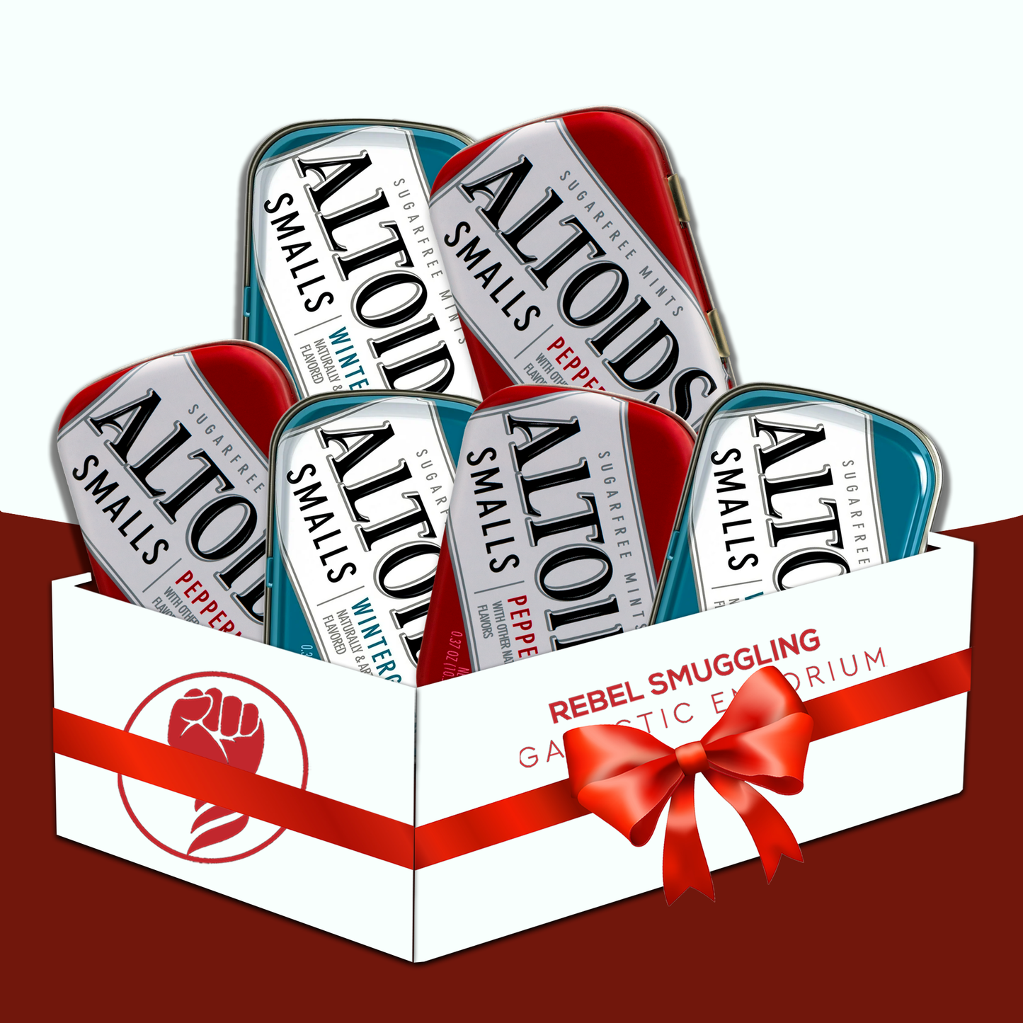 Altoids Smalls Variety Pack of 2 Flavors 3 of Each (Total of 6, 0.37oz). Peppermint, Wintergreen