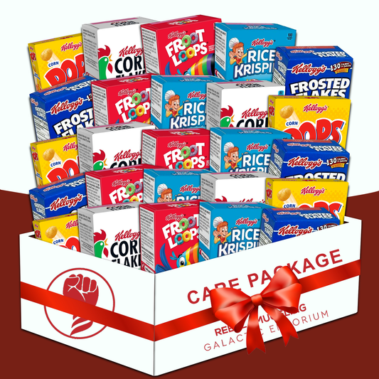 Mini Cereal Boxes 5 Flavors Pack of 25- Corn Pops, Froot Loops, Rice Krispies, Frosted Flakes, Corn Flakes