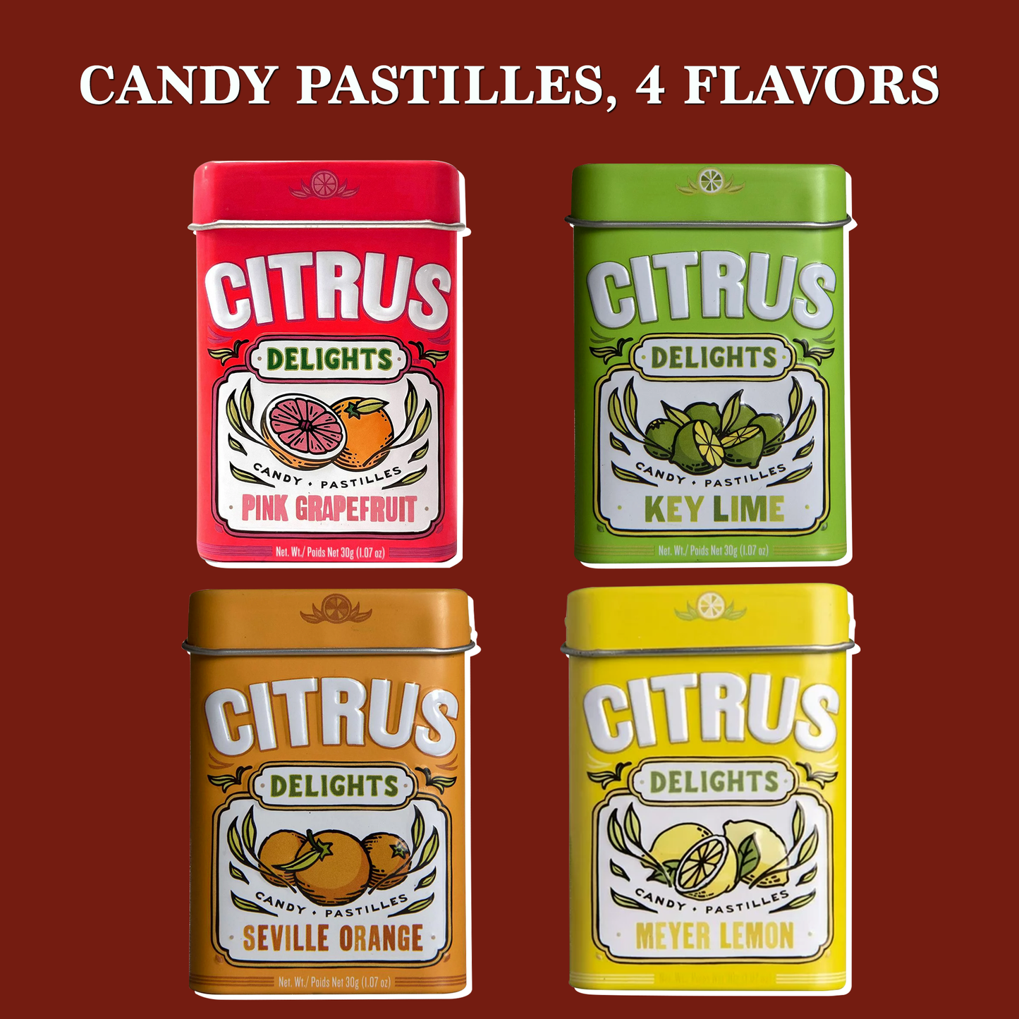 Citrus Delights Variety Pack of 4