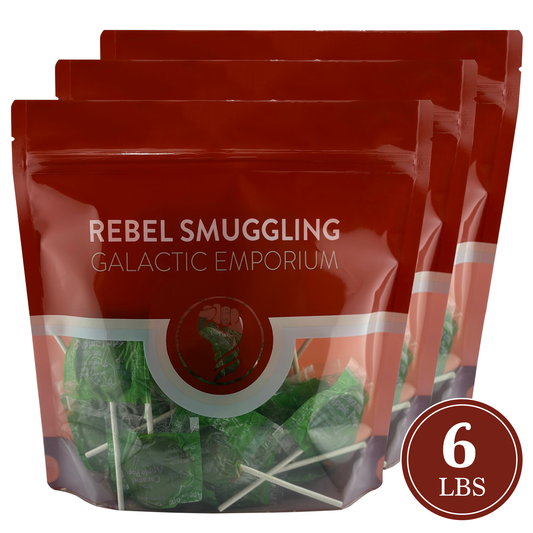 Tootsie Orchard Apple Caramel Lollipops Bulk 6LB Bag by Rebel Smuggling Galactic Emporium