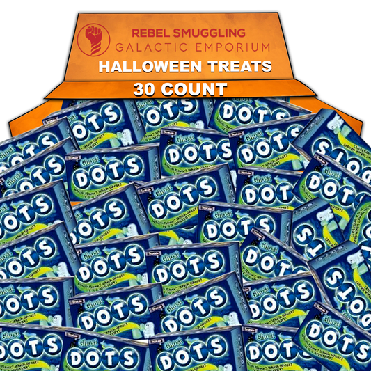 Halloween Dots Ghost Candy 30 Pack of Mini Boxes by Rebel Smuggling Galactic Emporium