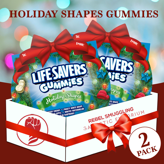 Lifesavers Christmas Wreath 3.6 ounce Pack of 2 Stocking Stuffer Candy