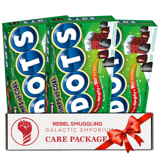 Dots Candy Lumps of Coal Variety Pack of 3