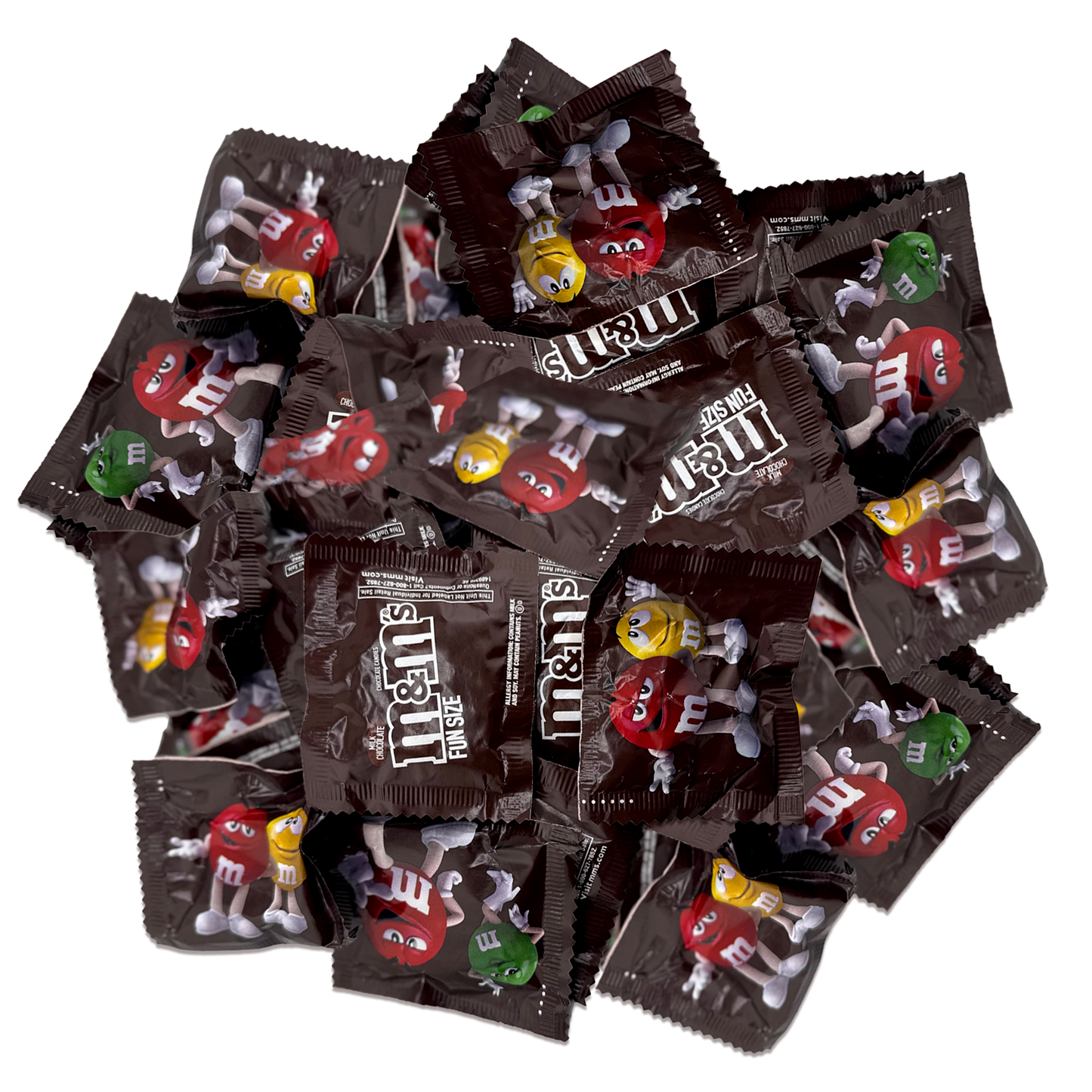 M&M's Fun Size Milk Chocolate Candy Pieces Bulk 5lb Bag of Individual Packs by Rebel Smuggling Galactic Emporium