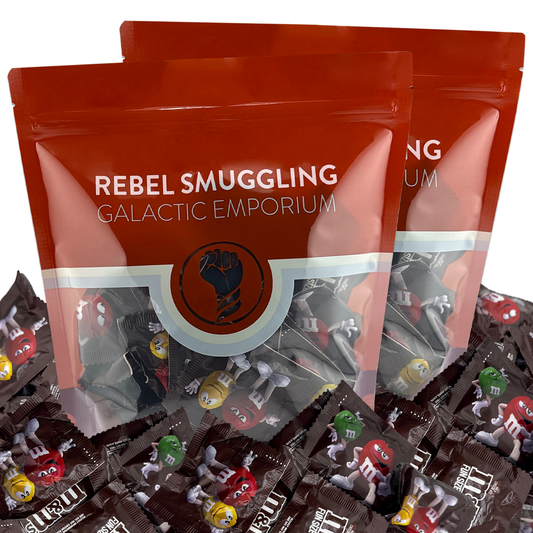 M&M's Fun Size Milk Chocolate Candy Pieces Bulk 2 x5 lb Bags of Individual Packs by Rebel Smuggling Galactic Emporium (10lbs Total)