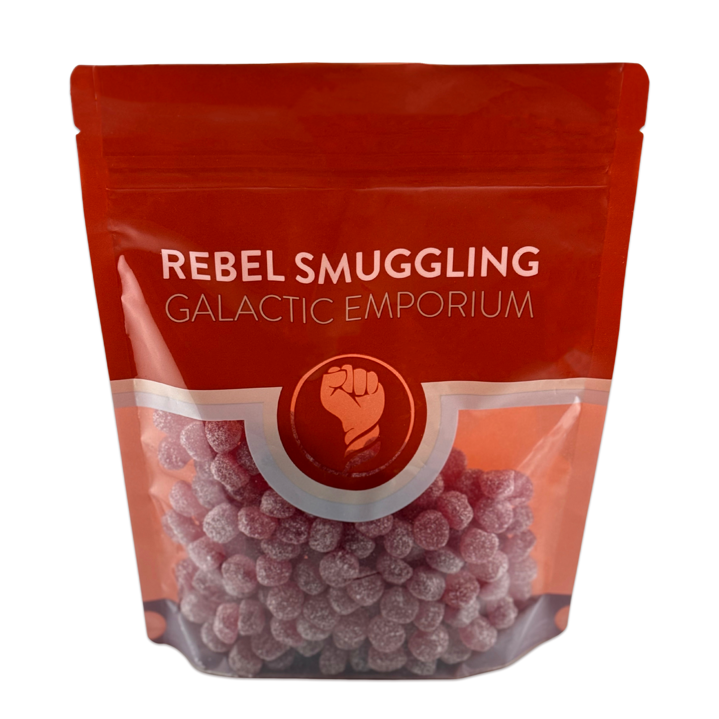 Sour Cherry Candy Buttons Bulk 1lb Bag by Rebel Smuggling Galactic Emporium