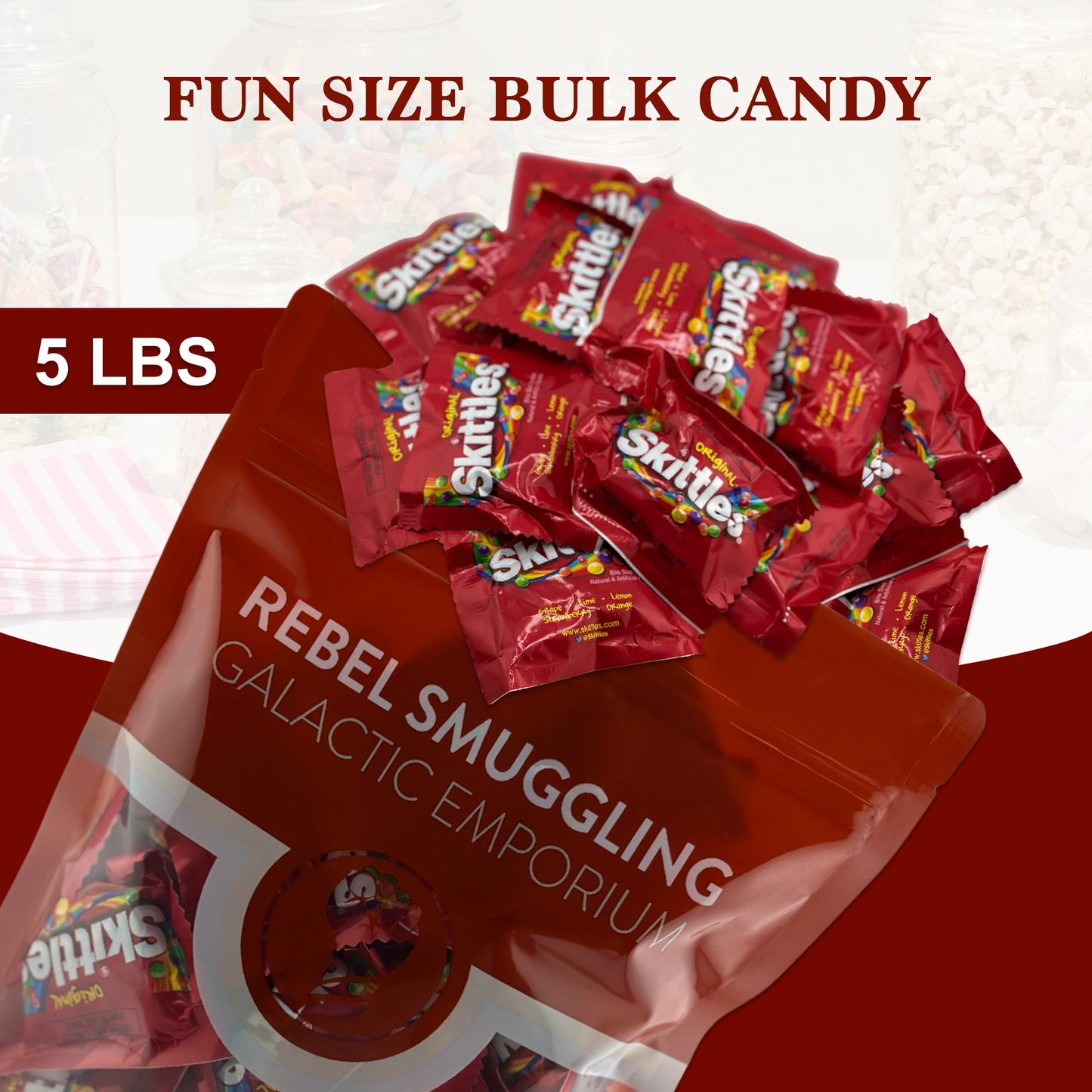 Skittles Fun Size 5lb Bag