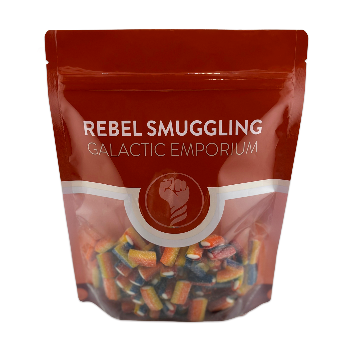 Sour Rainbow Sticks Candy Bulk 1lb Bag by Rebel Smuggling Galactic Emporium