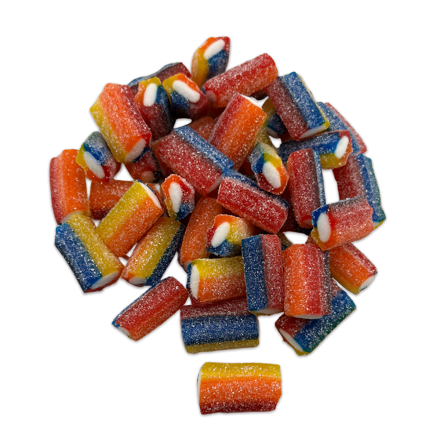 Sour Rainbow Sticks Candy Bulk 1lb Bag by Rebel Smuggling Galactic Emporium