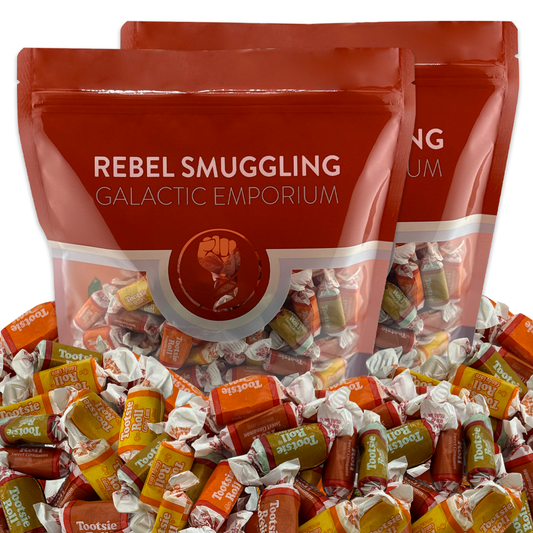 Tootsie Midgees Harvest Chews Bulk 2 x 2LB Bags of Chewy Fall Candy by Rebel Smuggling Galactic Emporium (4lbs Total)