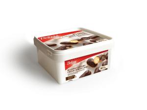 Delizza 30 Count Chocolate Topped Mini Eclairs 14.8oz (PACK OF 6)