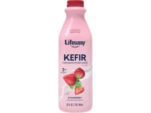 Lifeway Lowfat Strawberry Kefir 32oz (PACK OF 6)